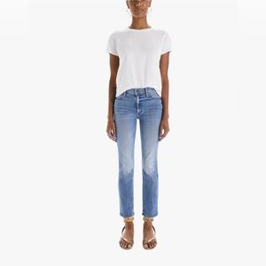 MOTHER The Mid Rise Dazzler Ankle We the Animals Sz 28 Jeans